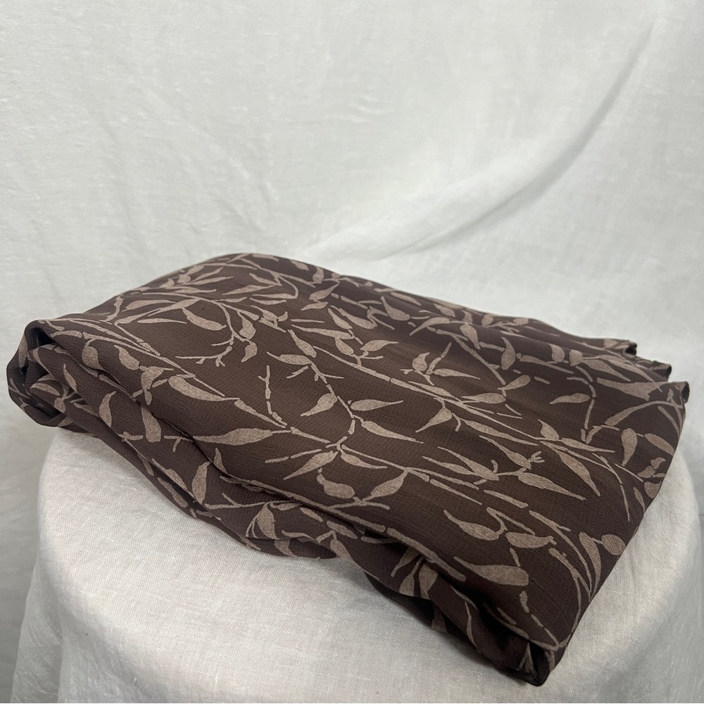 Vintage Women’s Merona Brown Bamboo Print Skirt